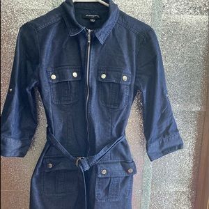 Sharagano Denim Dress (size 4)